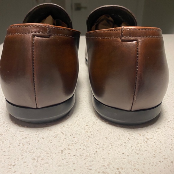 Prada Men\'s Dark Brown Leather Tassel Loafer Size US 6 main image 8